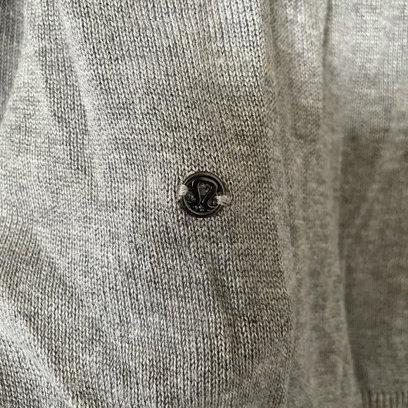 Lululemon 4 post Savasana pullover grey Boolux side slit sweater long sleeve - Picture 5 of 7